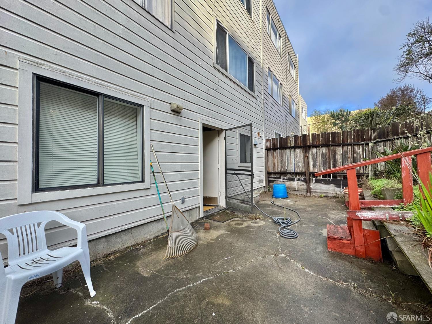 740-742 37th Avenue San Francisco, CA 94121 - Photo 19 of 20 a view of backyard with deck and seating area
