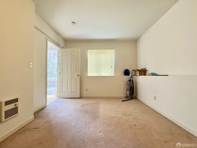 an empty room with an empty space