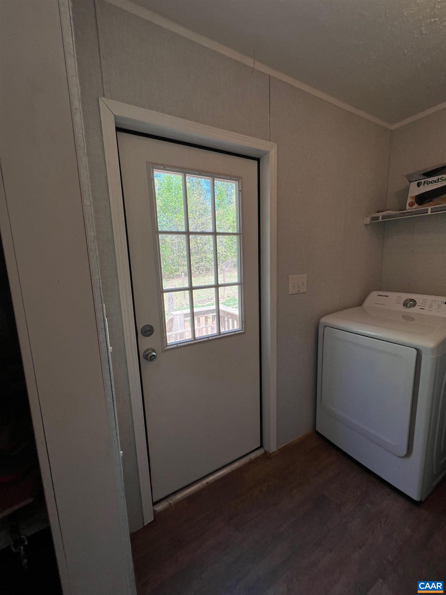 1261 Miles Jackson Road Palmyra, VA 22963 - Photo 16 of 40 a utility room with dryer and washer