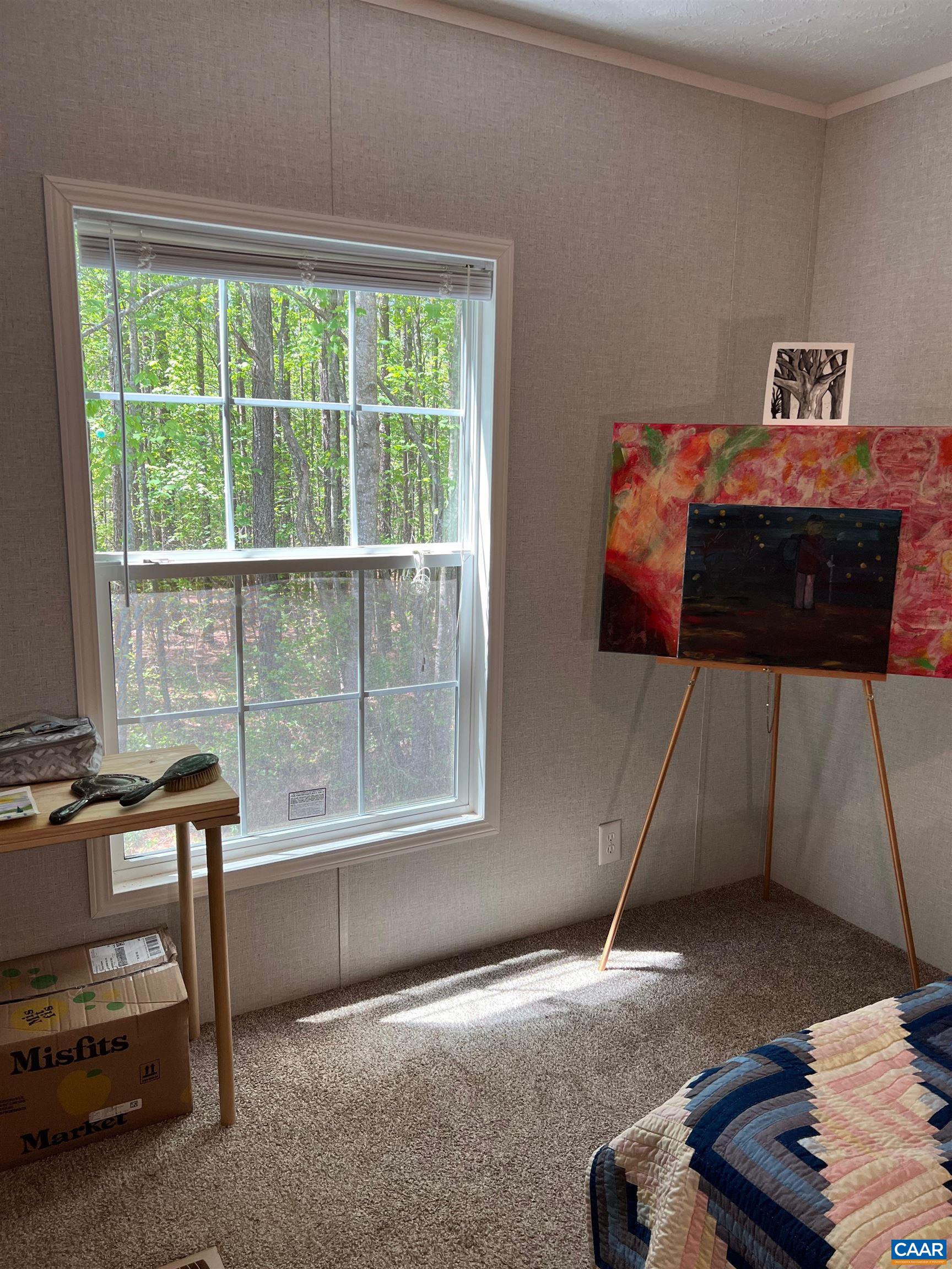 1261 Miles Jackson Road Palmyra, VA 22963 - Photo 18 of 40 a room with a bed and a window