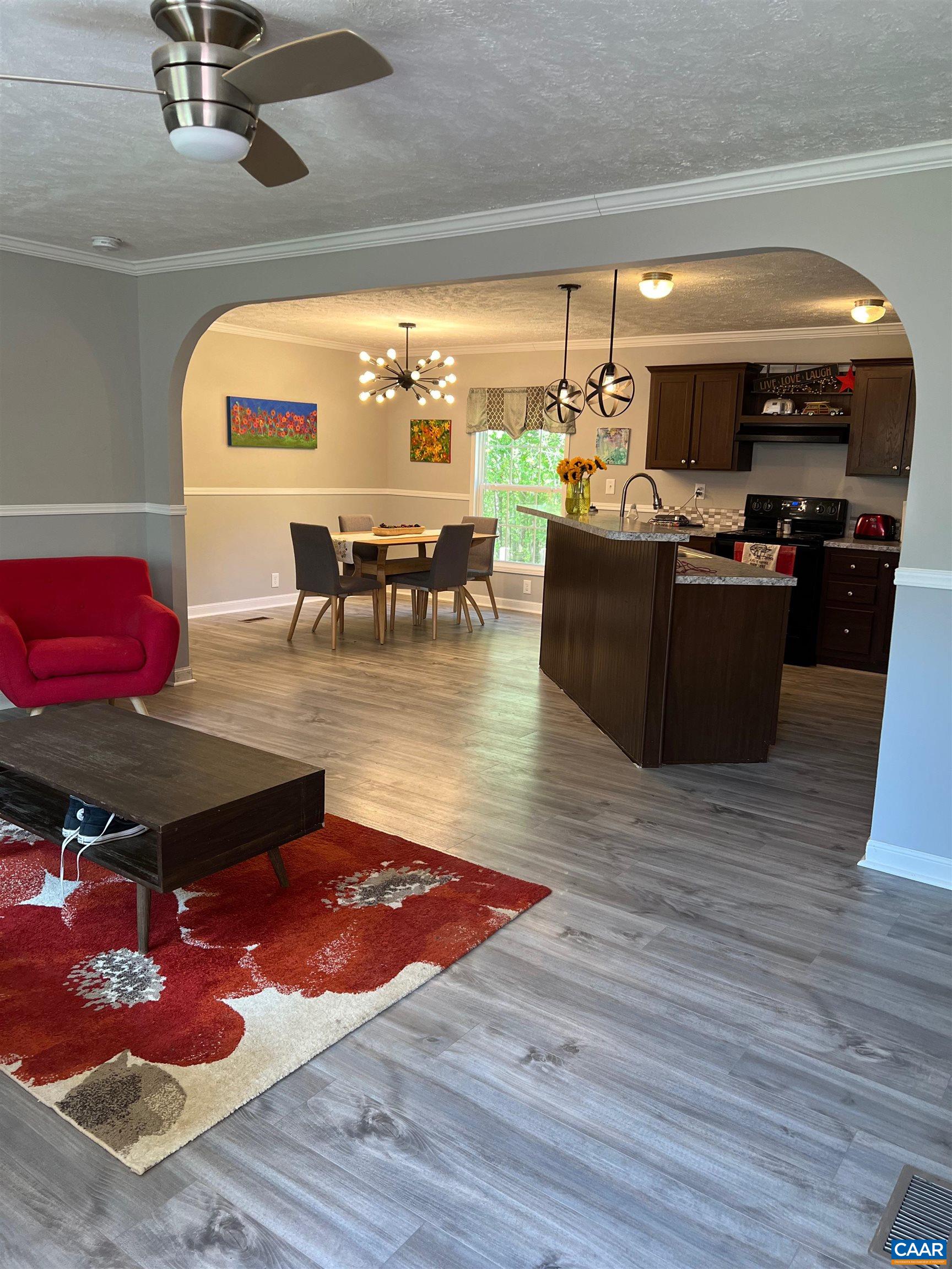 1261 Miles Jackson Road Palmyra, VA 22963 - Photo 8 of 40 a living room with furniture and a large window