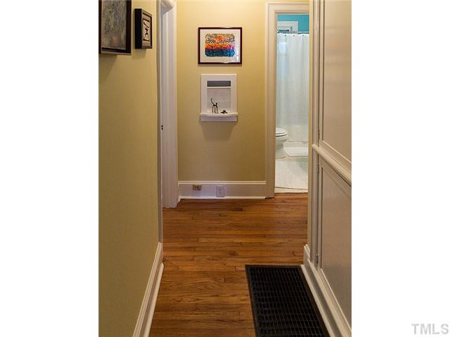 2811 Barmettler Street Raleigh, NC 27607 - Photo 17 of 22 a view of a hallway