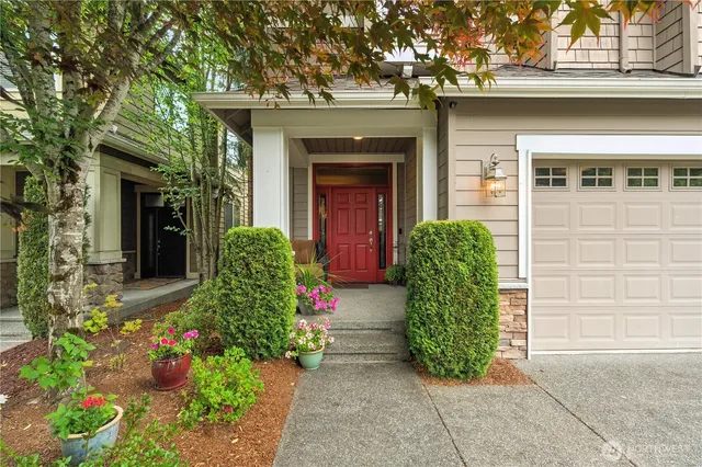 a house with a outdoor space
