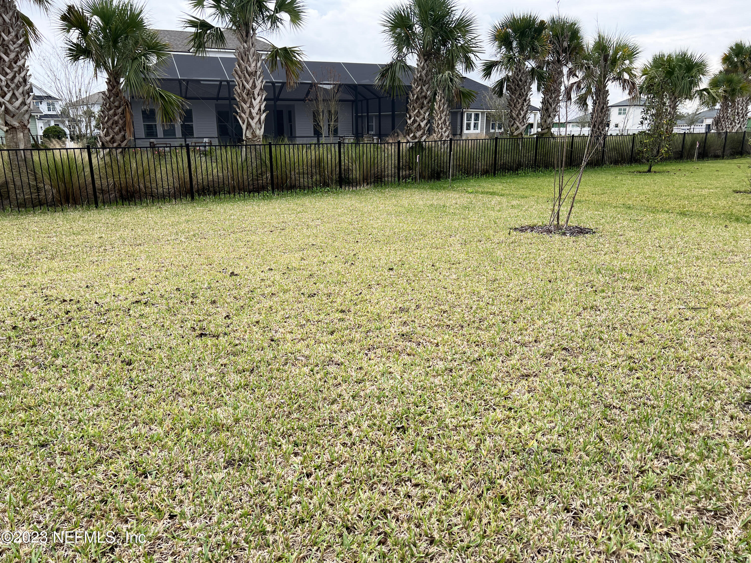 385 Brookgreen Way St. Augustine, FL 32092 - Photo 30 of 32 a backyard of a house with lots of green space