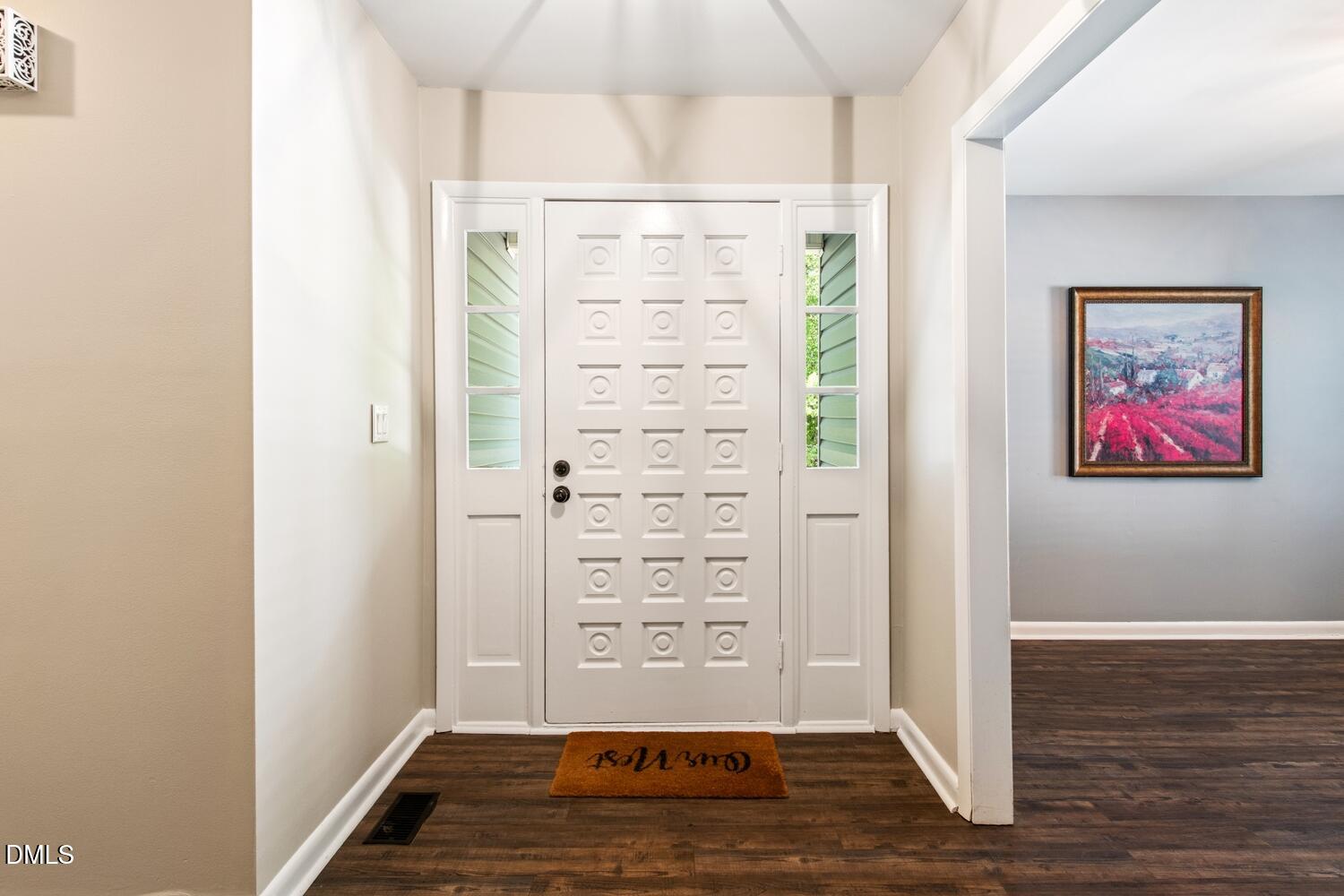134 Longview Road Madison, NC 27025 - Photo 5 of 49 a view of a hallway with wooden floor and entryway