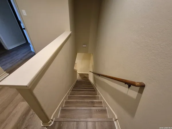 a view of wooden floor