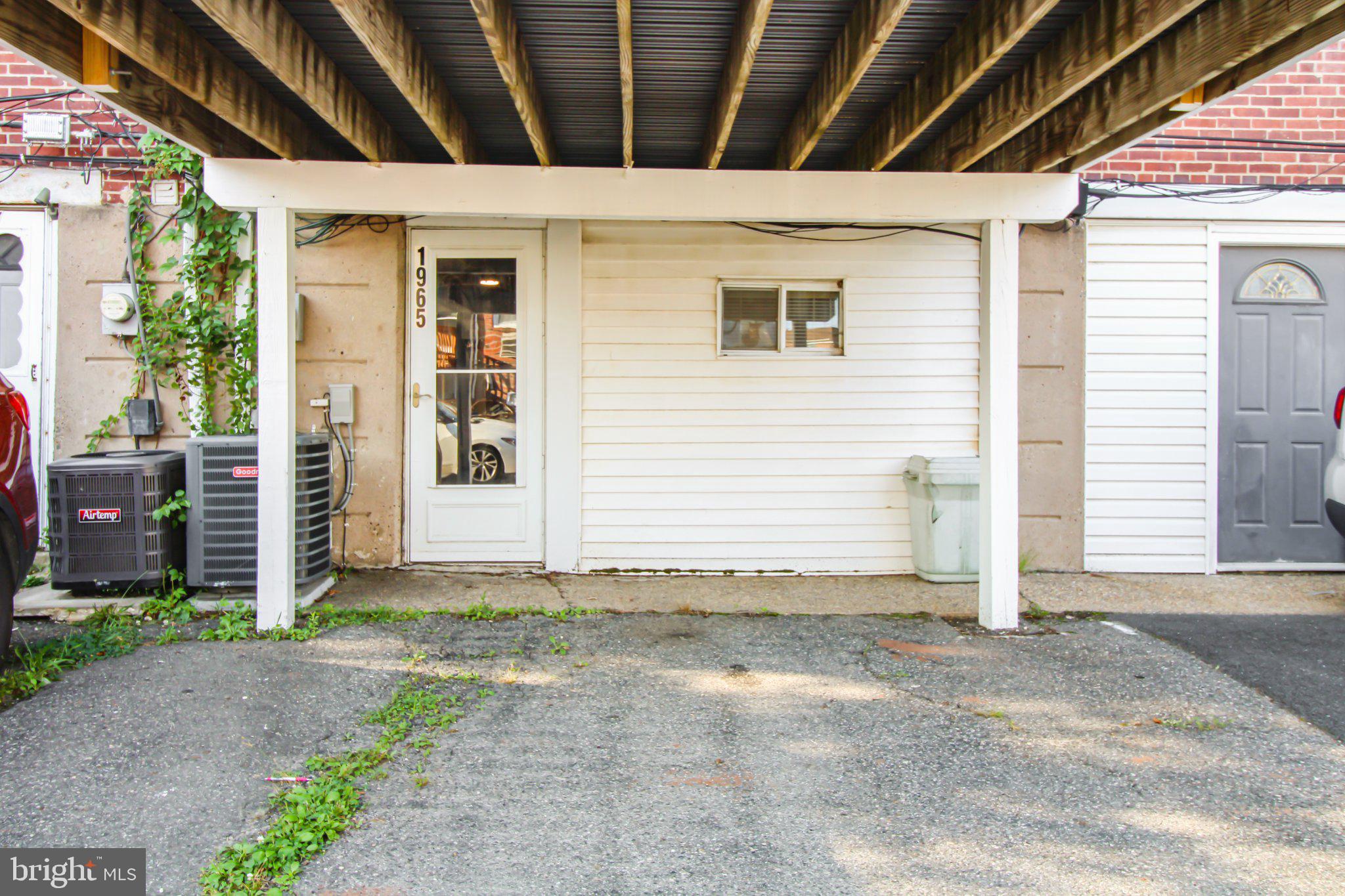 1965 Carter Road Folcroft, PA 19032 - Photo 16 of 20 Charming carport with inviting entrance.