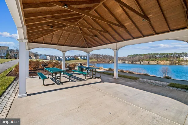 an outdoor space with patio