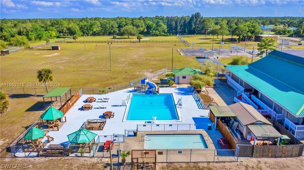 665 South Palm Street Clewiston, FL 33440 - Photo 29 of 33 Aerial Pool