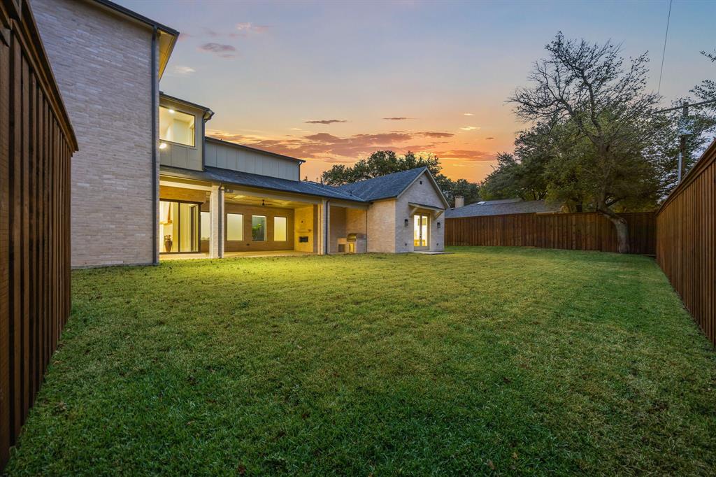 4208 Allencrest Lane Dallas, TX 75244 - Photo 38 of 40 a house view with garden space
