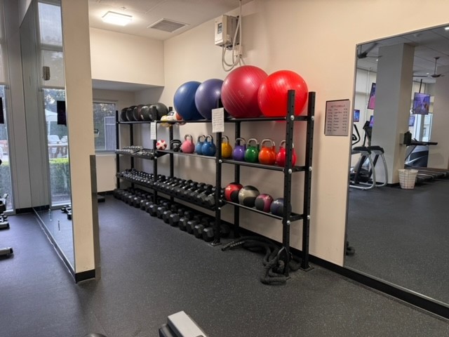 3333 Allen Parkway, Unit 1609 Houston, TX 77019 - Photo 21 of 33 Additional gym space with free weights and room for stretching or personal workouts