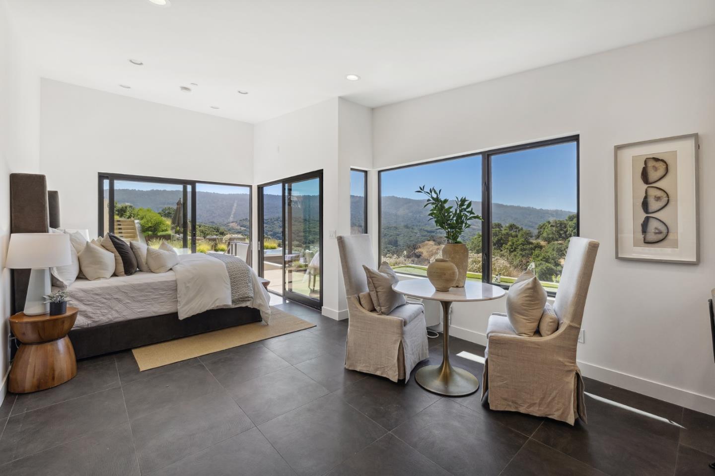 481 West Maple Way Woodside, CA 94062 - Photo 40 of 44 a living room with furniture and a large window