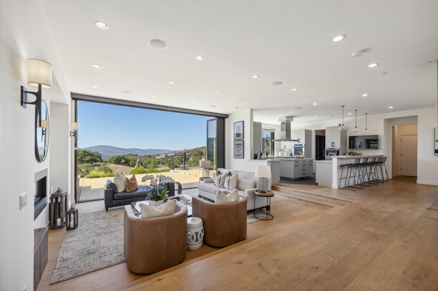 481 West Maple Way Woodside, CA 94062 - Photo 6 of 44 a living room with furniture and a large window