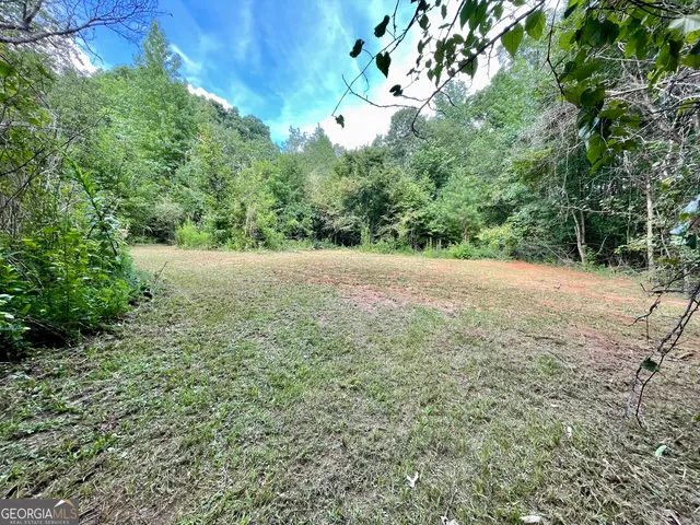 a view of an outdoor space with a lake view