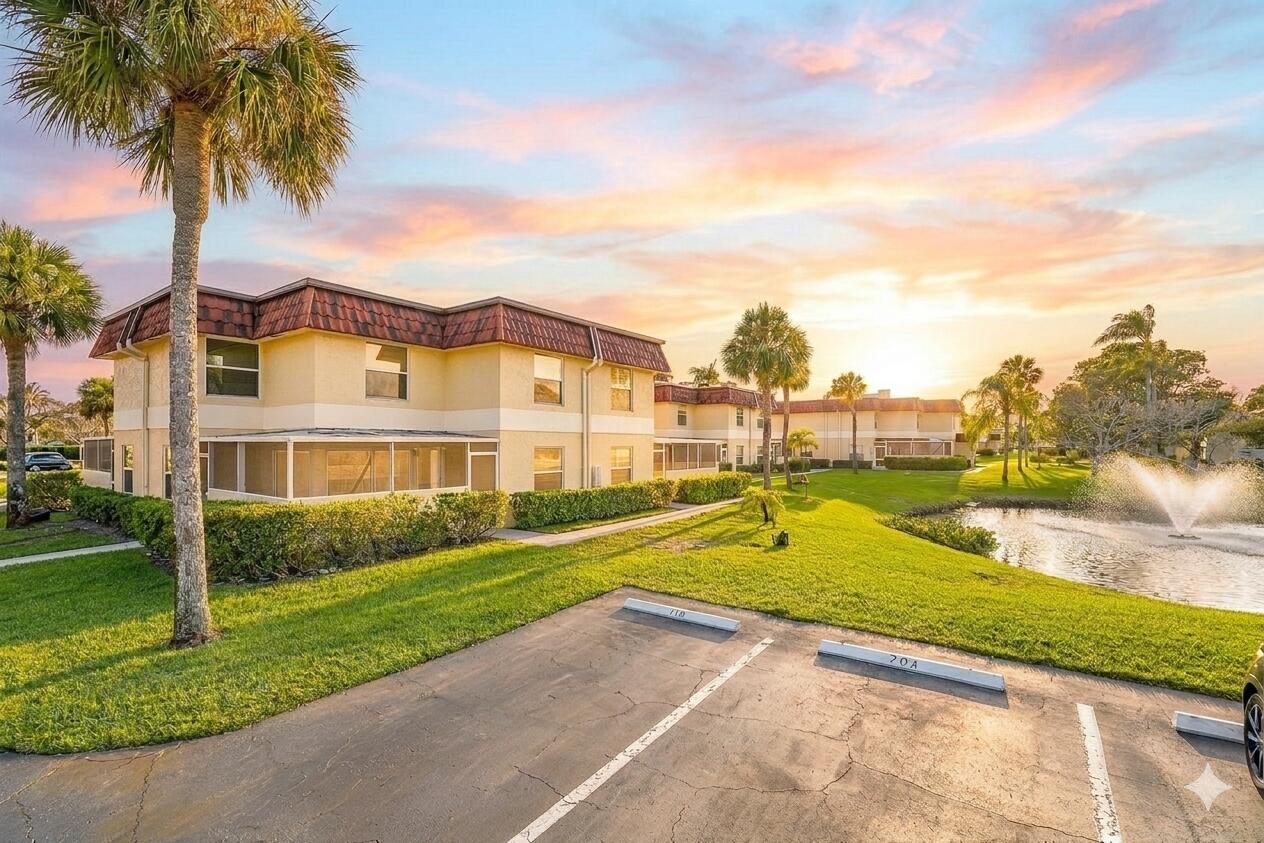 717 Highway 1, Unit 812 Jupiter, FL 33477 - Photo 27 of 41 a view of an house with swimming pool and garden