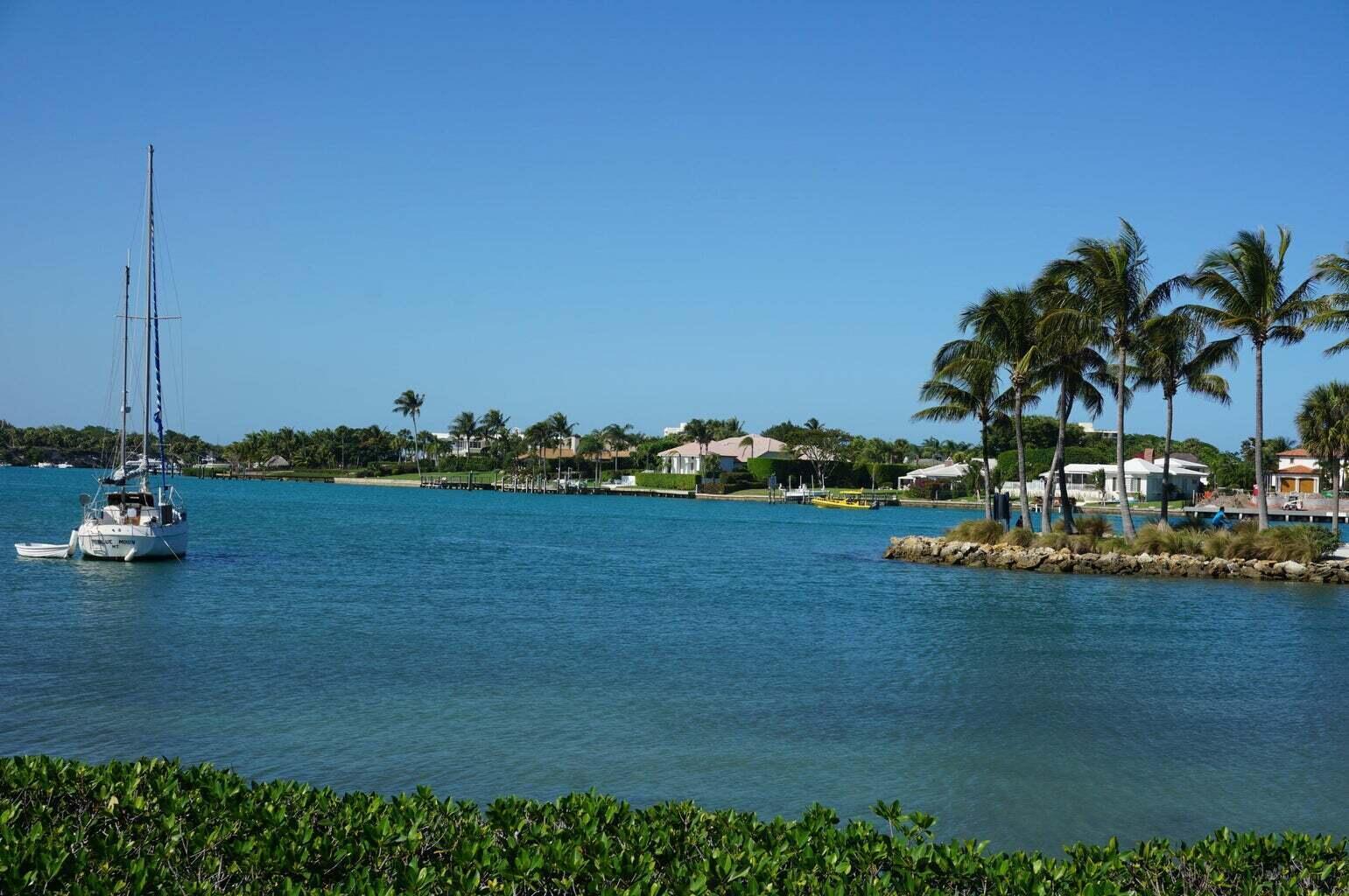 717 Highway 1, Unit 812 Jupiter, FL 33477 - Photo 37 of 41 a view of a lake with houses
