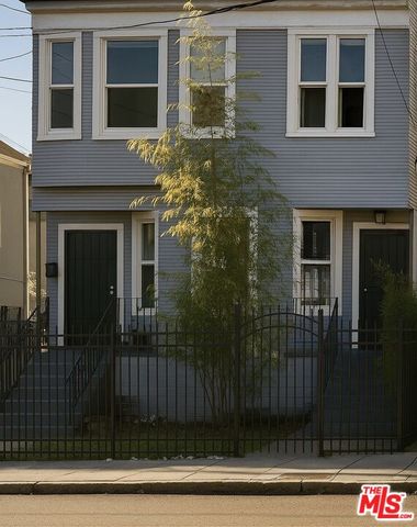 a view of a house with a glass door