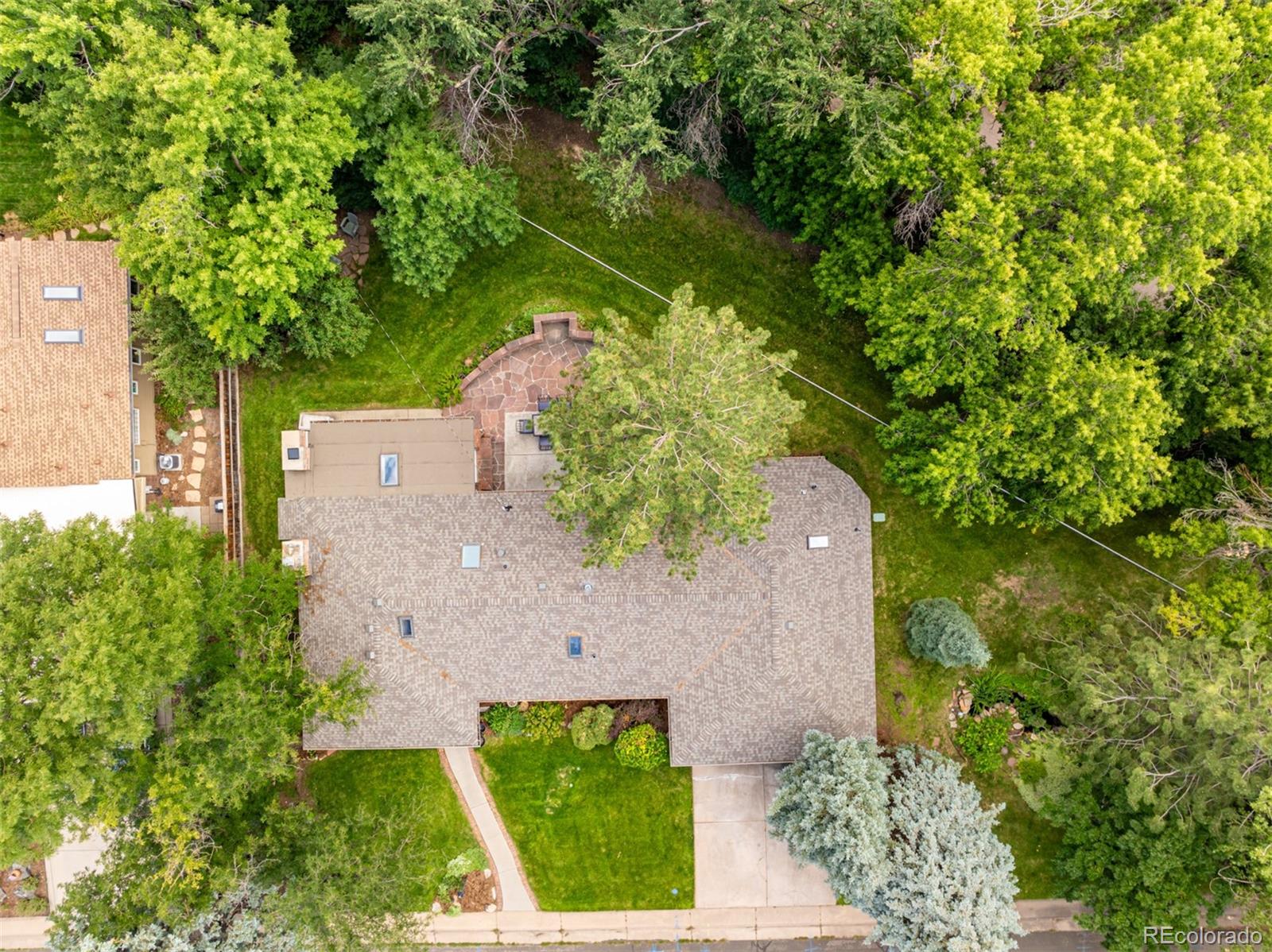 200 East Caley Avenue Centennial, CO 80121 - Photo 41 of 49 an aerial view of a yard