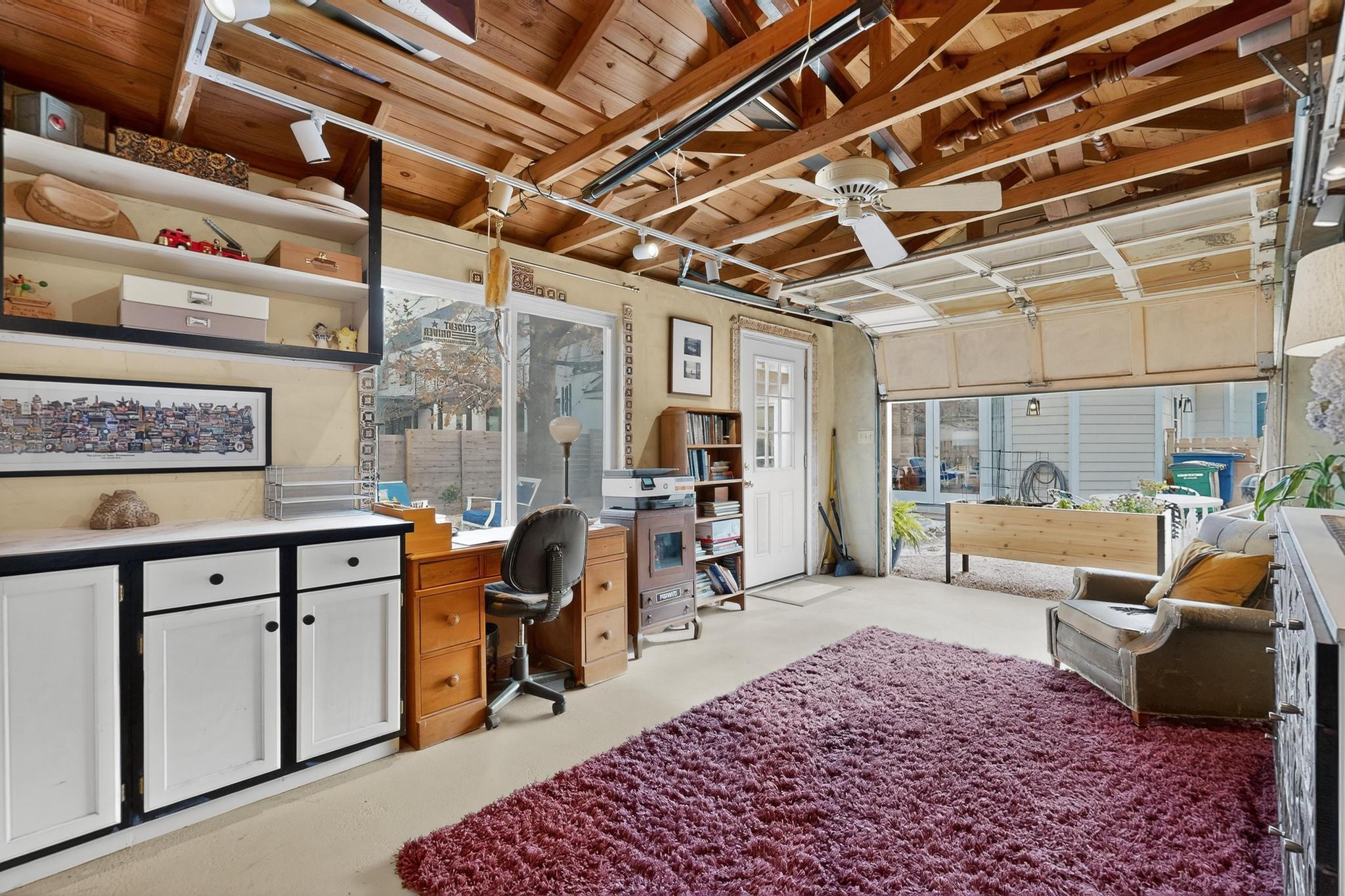 1906 Collier Street Austin, TX 78704 - Photo 25 of 40 Ready for your creativity, this space has been utilized as an extra bedroom, art studio, workshop and office. Ready to be whatever you need in "extra" space within the property.