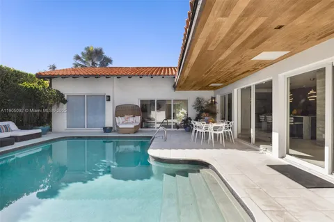 a view of outdoor space patio and swimming pool