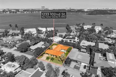 $6,000,000 | 1233 102nd Street, Bay Harbor Islands, FL 33154