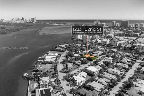 $6,000,000 | 1233 102nd Street, Bay Harbor Islands, FL 33154