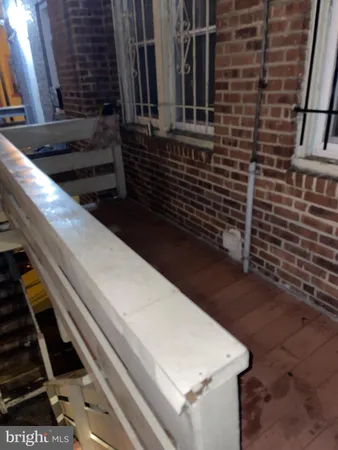 a view of a fireplace