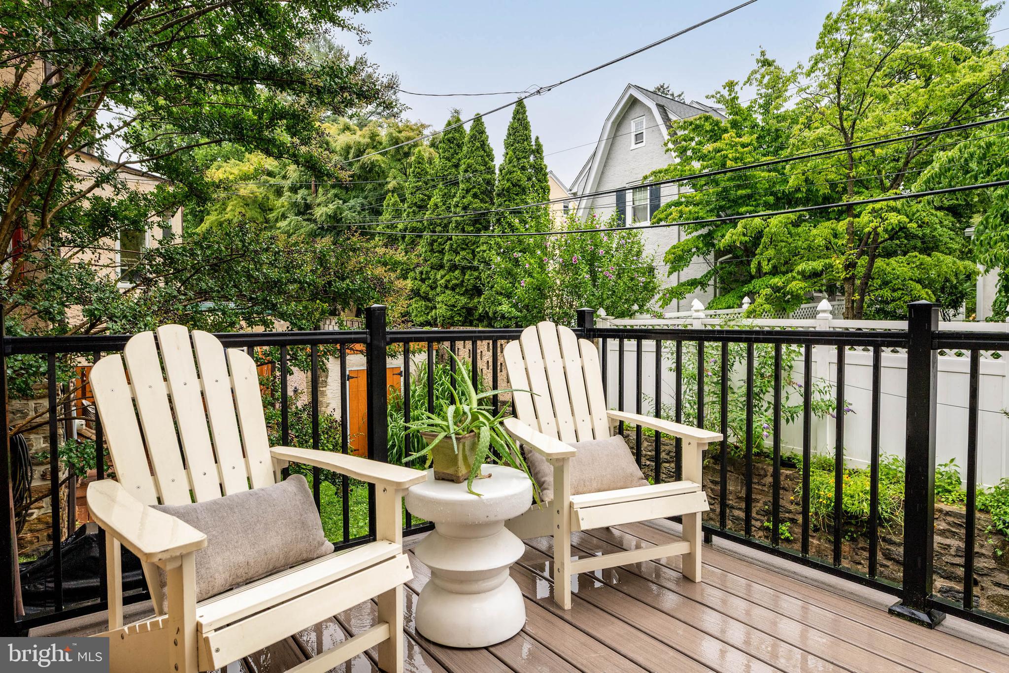 132 Kenilworth Road Merion Station, PA 19066 - Photo 12 of 27 Deck off the Dining Room