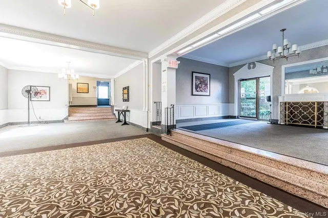 a view of a living room