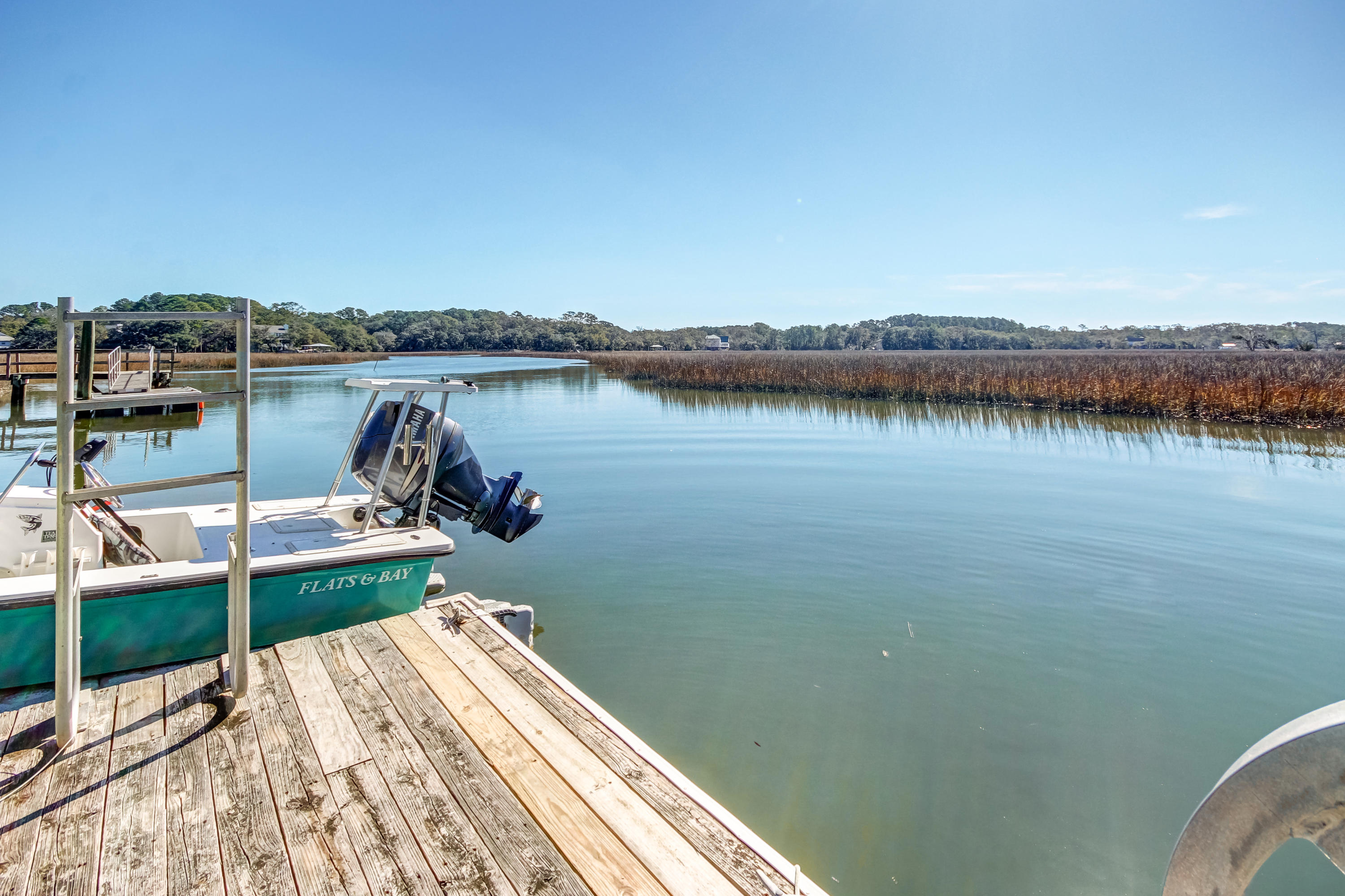 8511 Oyster Factory Road Edisto Island, SC 29438 - Photo 28 of 34 Standing on floating dock
