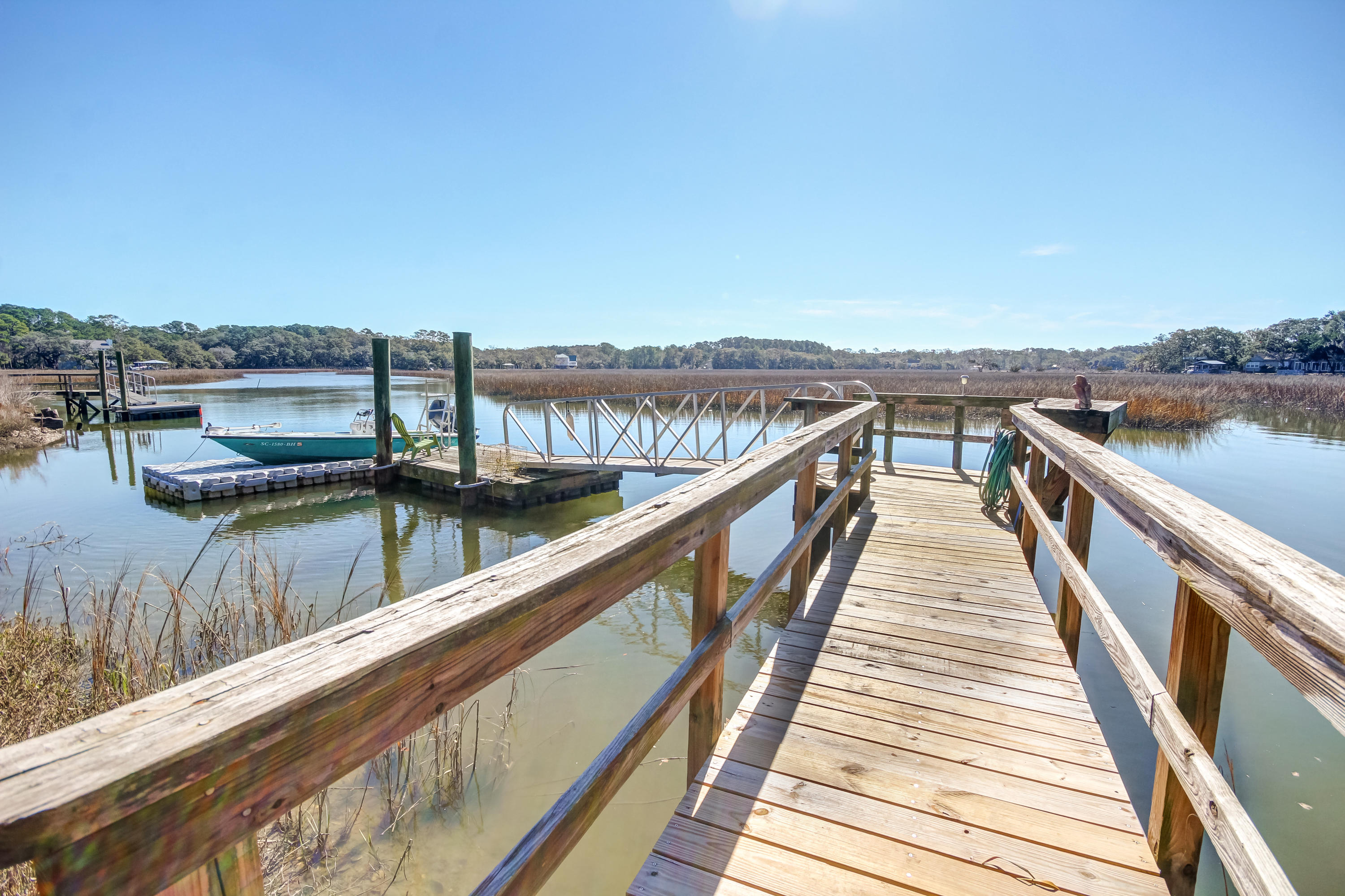 8511 Oyster Factory Road Edisto Island, SC 29438 - Photo 6 of 34 Your private dock!