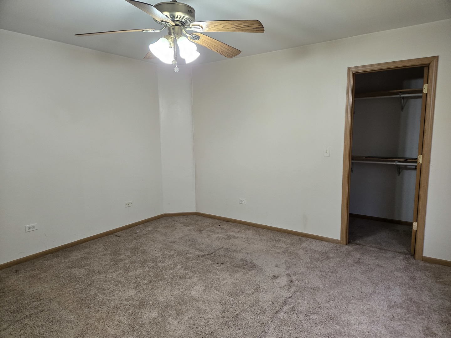 3117 Carpenter Street Steger, IL 60475 - Photo 13 of 20 an empty room with a empty space and a ceiling fan