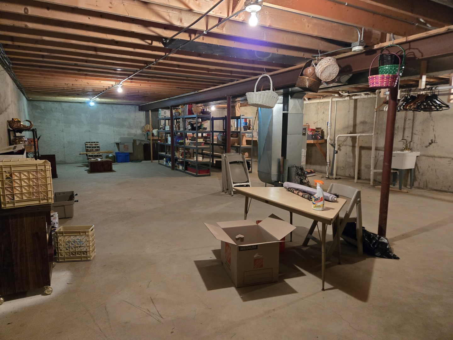 3117 Carpenter Street Steger, IL 60475 - Photo 17 of 20 a view of a storage room with racks