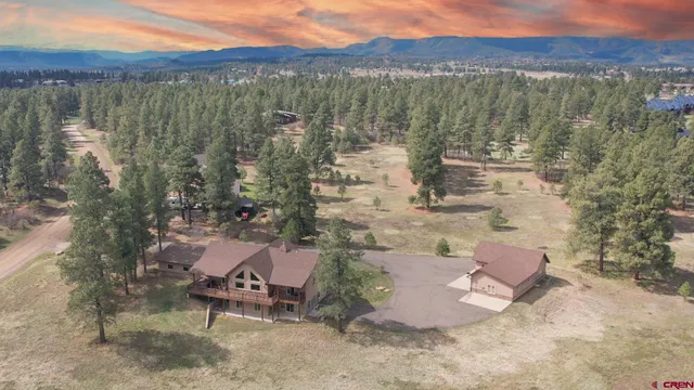 a view of a lake with a mountain in the background