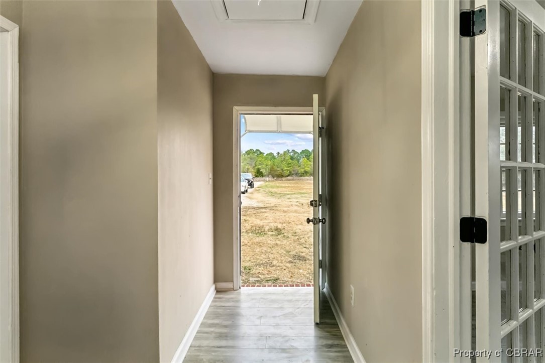10370 Maryus Road Hayes, VA 23072 - Photo 6 of 35 Doorway featuring light wood-type flooring