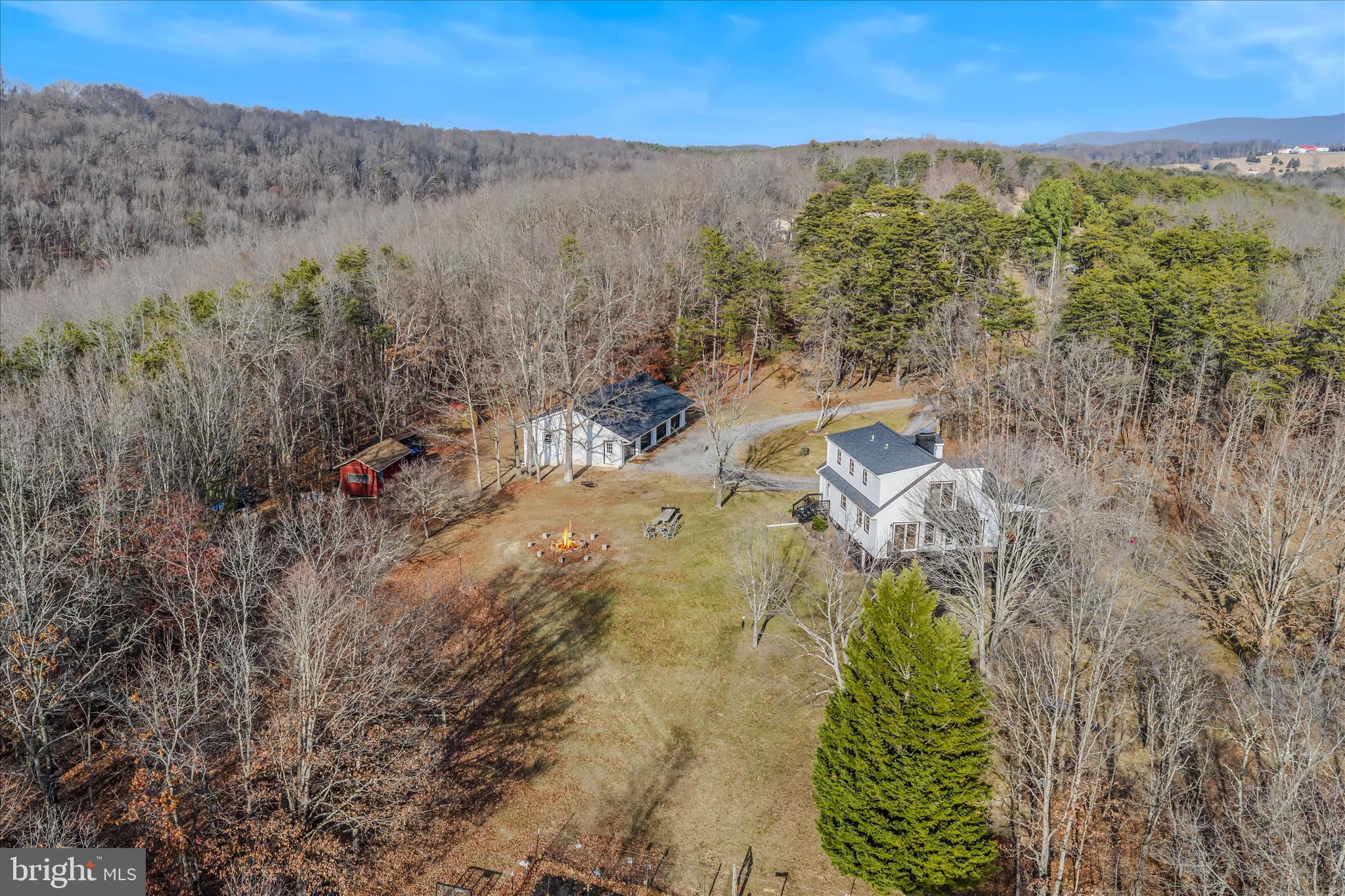 654 Soper Lane Berkeley Springs, WV 25411 - Photo 111 of 146 Aerial Back