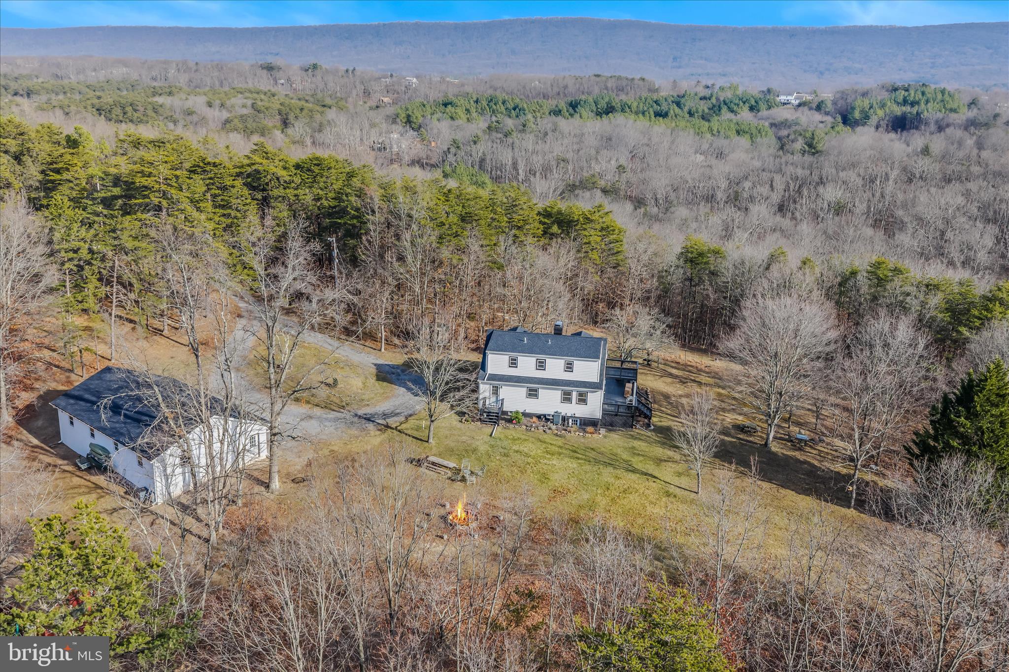 654 Soper Lane Berkeley Springs, WV 25411 - Photo 112 of 146 Aerial Back