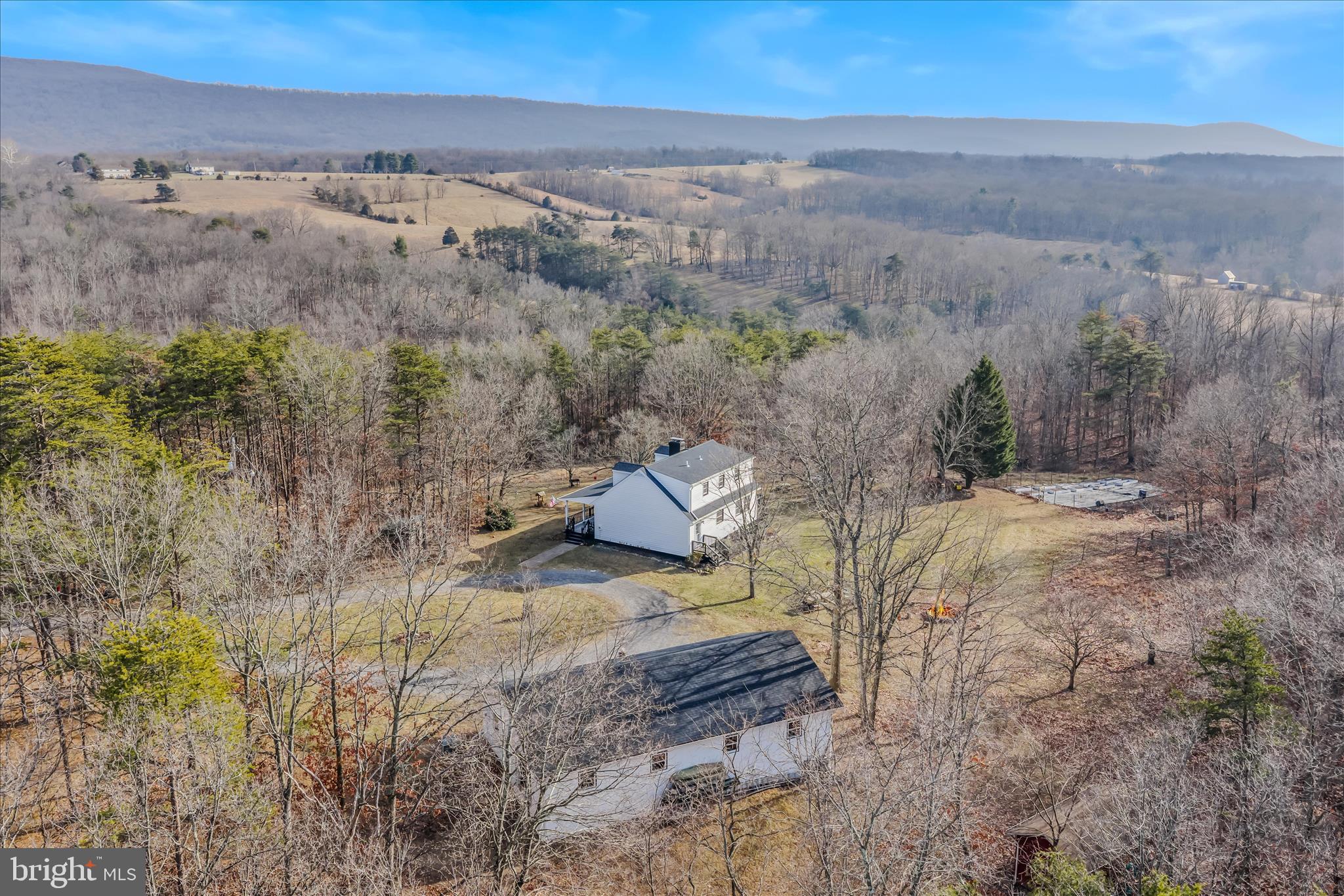 654 Soper Lane Berkeley Springs, WV 25411 - Photo 114 of 146 Aerial Back