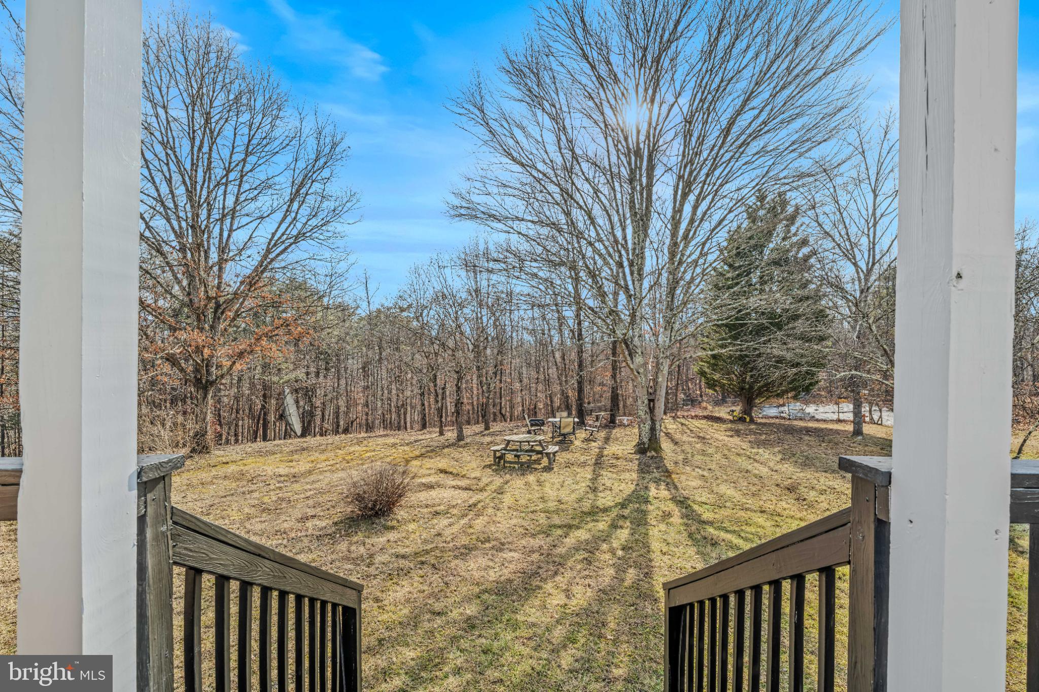 654 Soper Lane Berkeley Springs, WV 25411 - Photo 13 of 71 a view of a backyard that has a tree