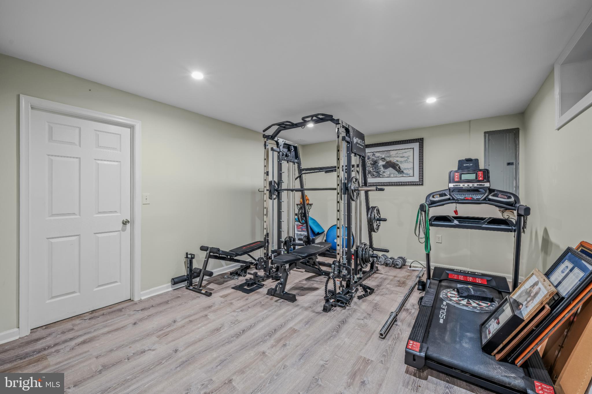 654 Soper Lane Berkeley Springs, WV 25411 - Photo 36 of 71 a view of a room with gym equipment