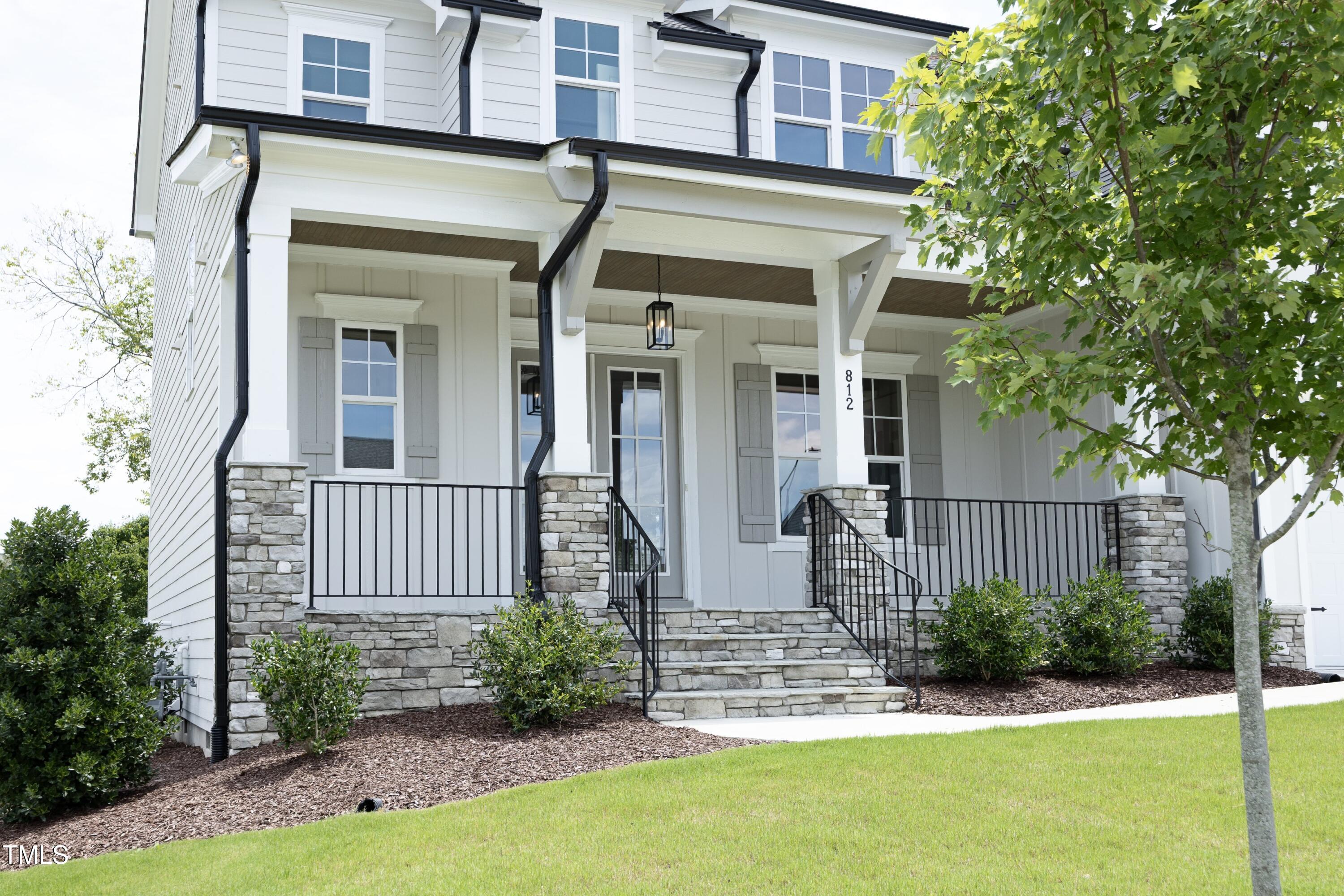 812 Willow Tower Court Rolesville, NC 27571 - Photo 2 of 43 front view of a house with a yard