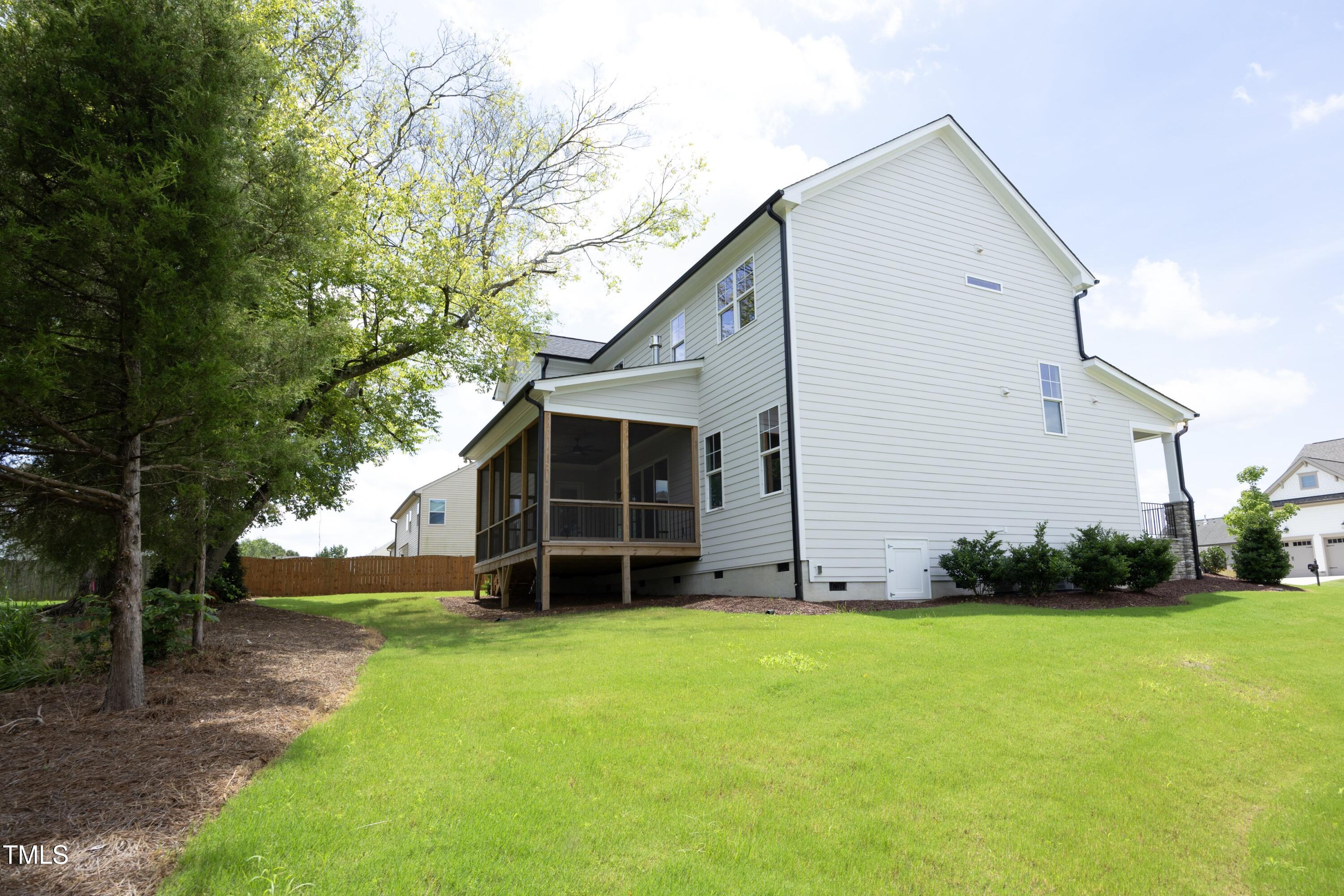 812 Willow Tower Court Rolesville, NC 27571 - Photo 41 of 43 a view of a house with a yard