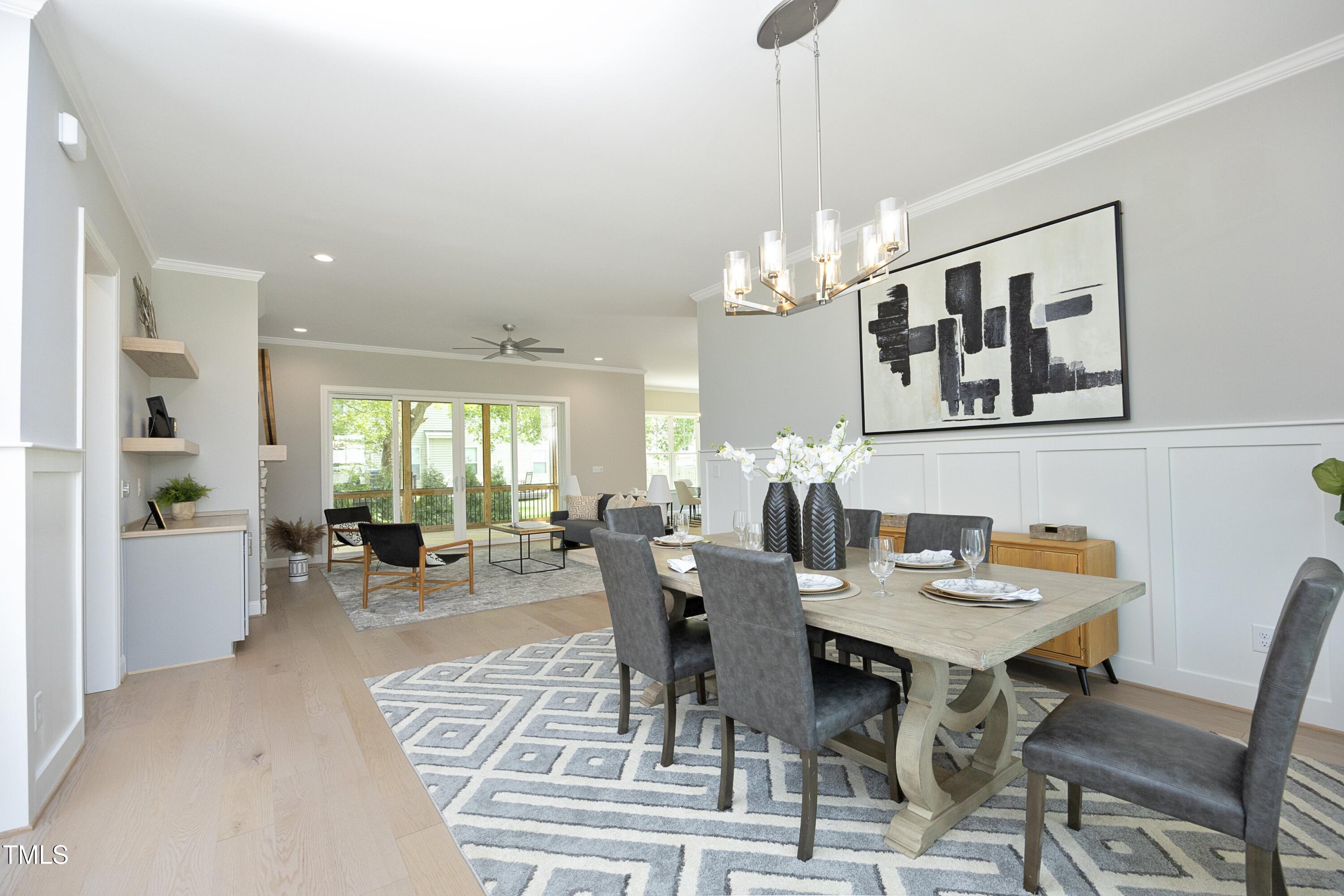 812 Willow Tower Court Rolesville, NC 27571 - Photo 6 of 43 a view of a dining room with furniture