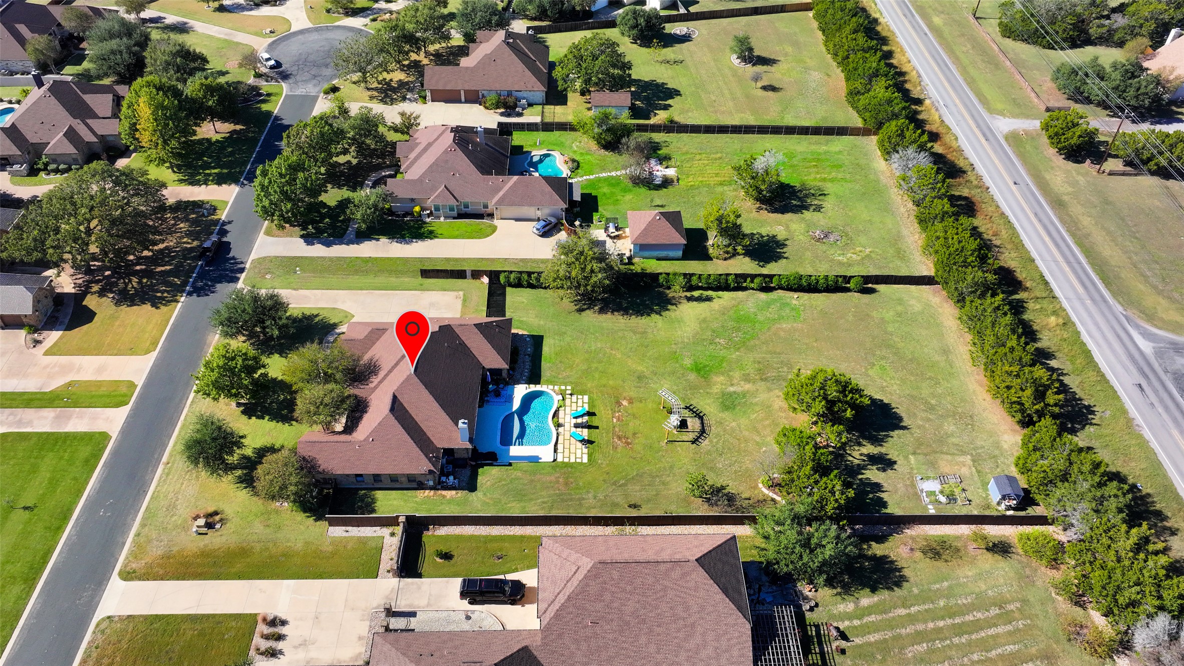 Undisclosed Address Georgetown, TX 78633 - Photo 39 of 39 Aerial perspective of suburban area