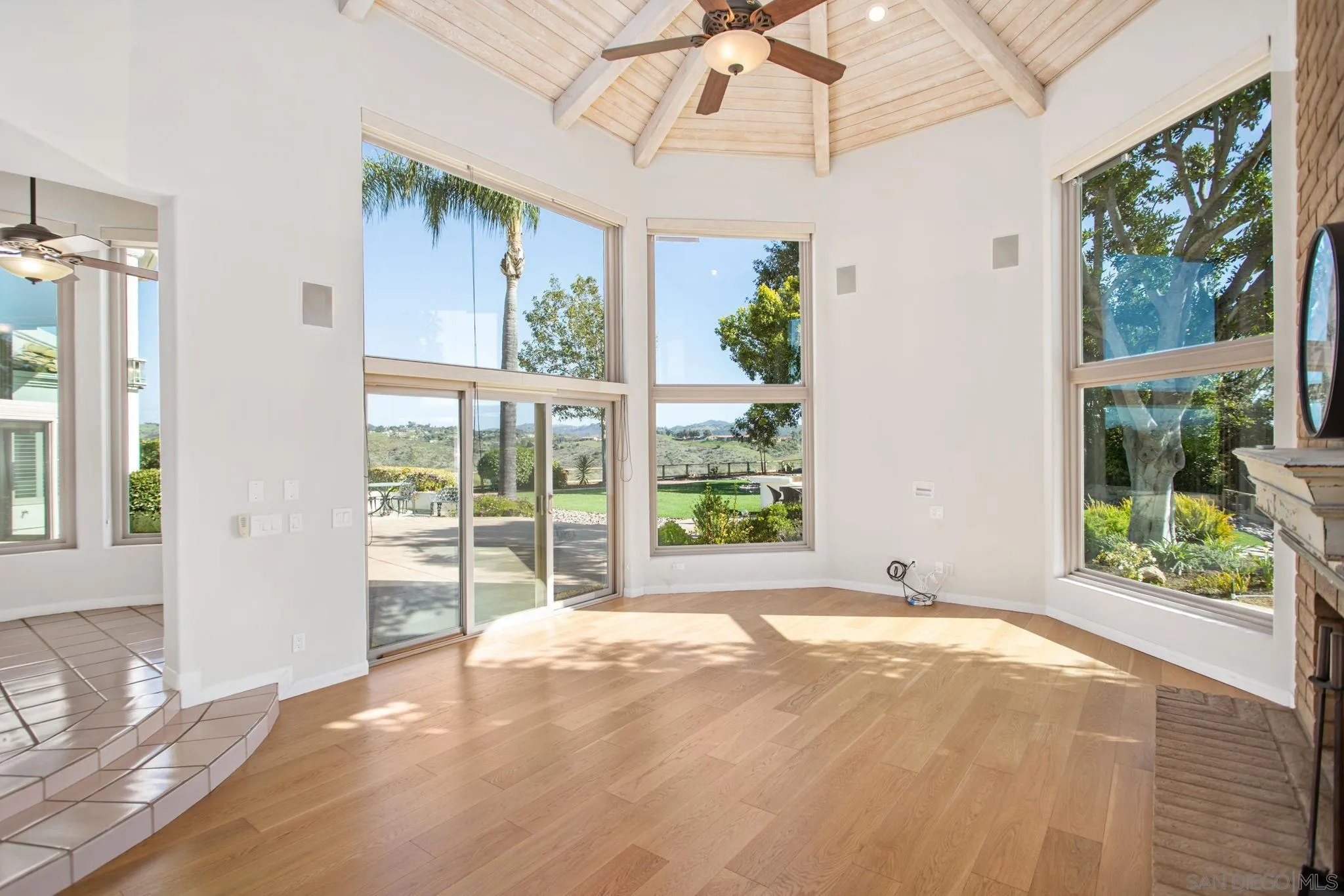 4489 Fallsbrae Road Fallbrook, CA 92028 - Photo 15 of 46 a view of an empty room with a window