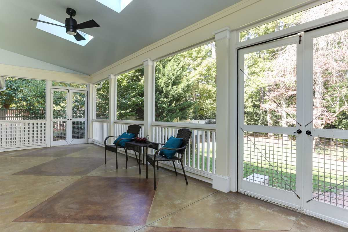 2413 Beechridge Road Raleigh, NC 27608 - Photo 20 of 25 Screened in porch