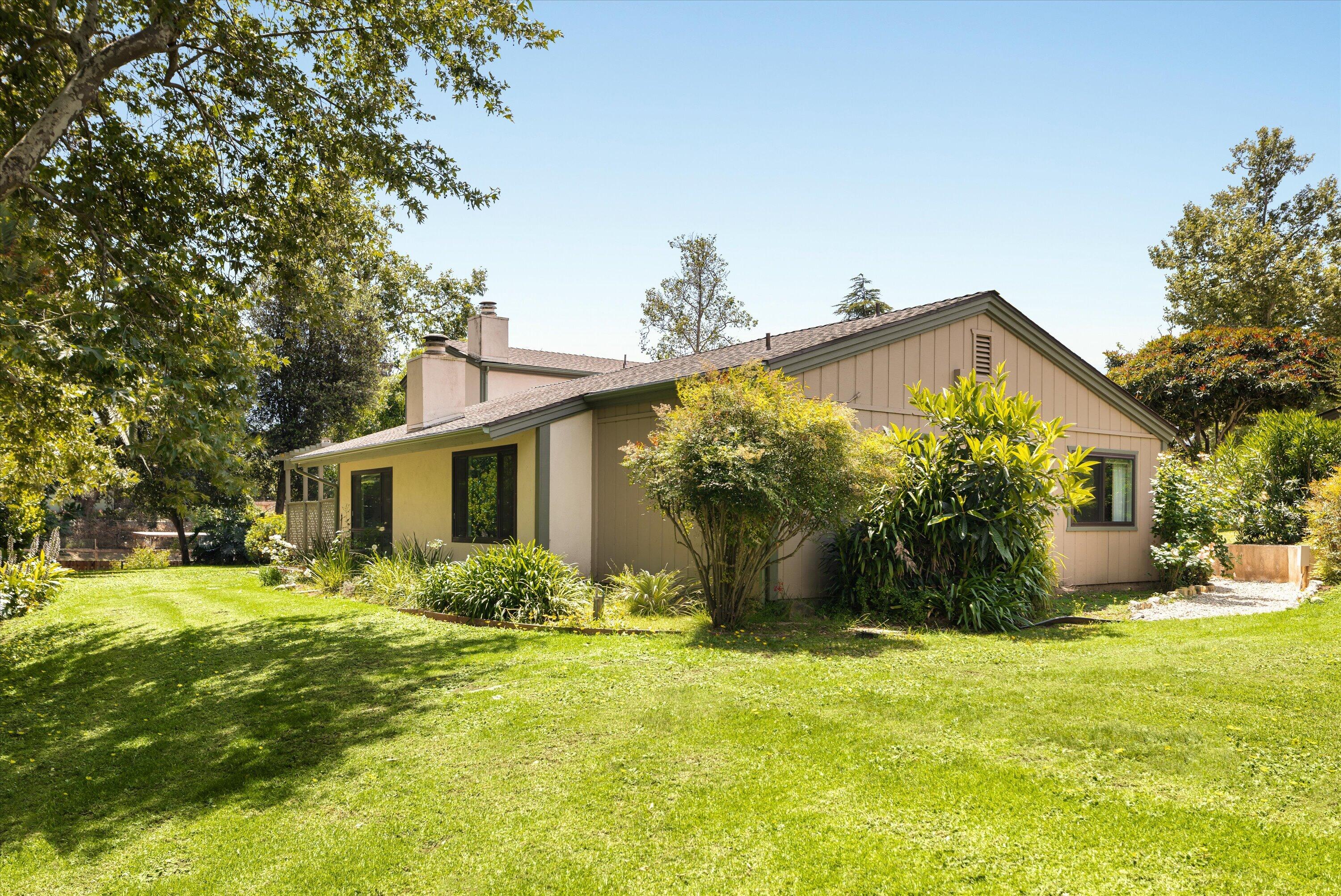 276 North La Cumbre Road Santa Barbara, CA 93110 - Photo 13 of 16 a front view of house with yard
