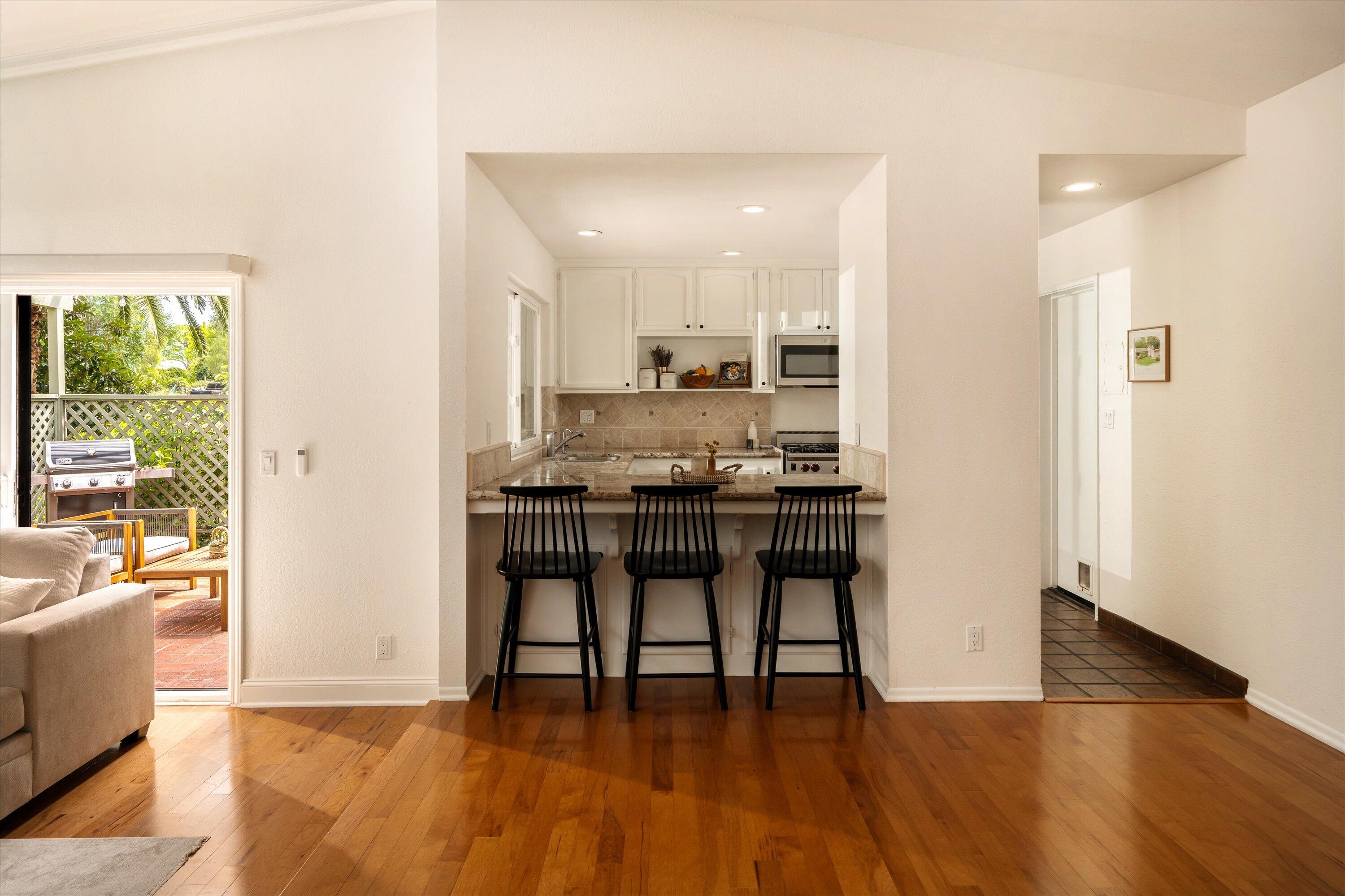 276 North La Cumbre Road Santa Barbara, CA 93110 - Photo 5 of 16 a view of kitchen with breakfast area