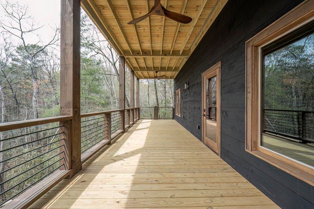 506 Pony Ghost Trail Blue Ridge, GA 30513 - Photo 39 of 62 a view of balcony