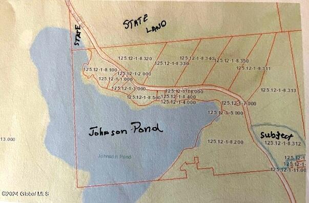 623 Johnson Pond Road North Hudson, NY 12855 - Photo 10 of 10 Map-Johnson Pond